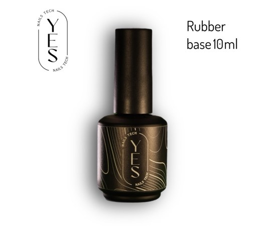 Изображение  Base for gel polish YES Clear Base Rubber, 10 ml