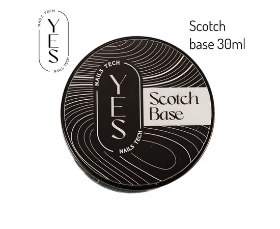 Изображение  Base for gel polish YES Clear Base Scotch, 30 ml