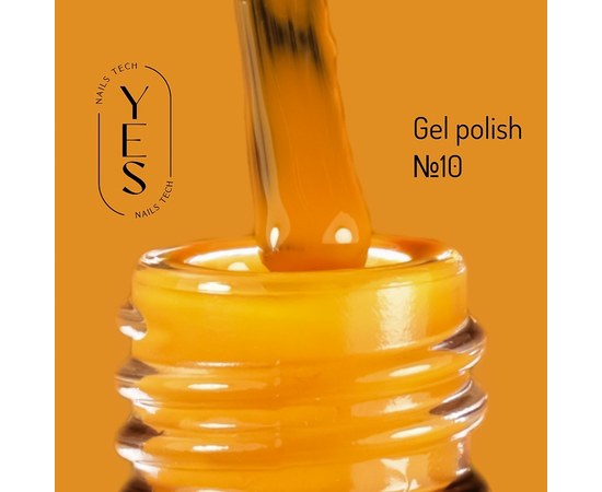 Изображение  YES Gel polish No.010, 6 ml, Volume (ml, g): 6, Color No.: 10