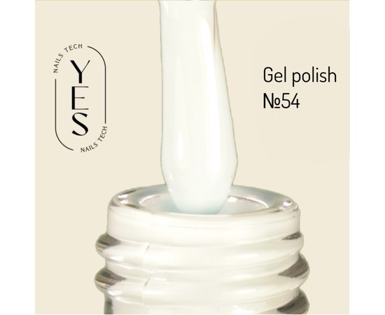 Изображение  YES Gel polish No.054, 6 ml, Volume (ml, g): 6, Color No.: 54