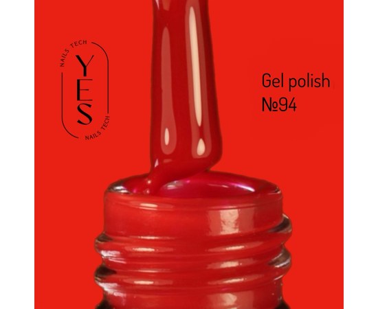 Изображение  Гель-лак для ногтей YES Gel polish №094, 6 мл, Объем (мл, г): 6, Цвет №: 094