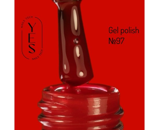 Изображение  Гель-лак для ногтей YES Gel polish №097, 6 мл, Объем (мл, г): 6, Цвет №: 097