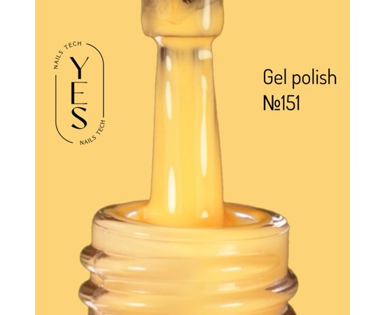 Изображение  YES Gel polish No.151, 6 ml, Volume (ml, g): 6, Color No.: 151