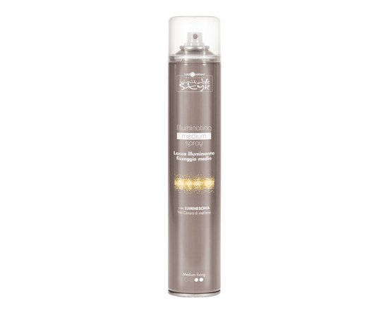 Изображение  Fixing varnish for hair of medium fixation Hair Company Illuminating Medium Spray 2*, 500 ml