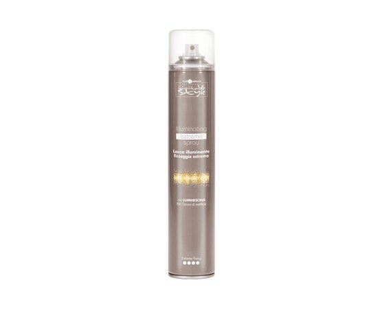 Изображение  Fixing hairspray with strong hold Hair Company Illuminating Medium Spray 4*, 500 ml