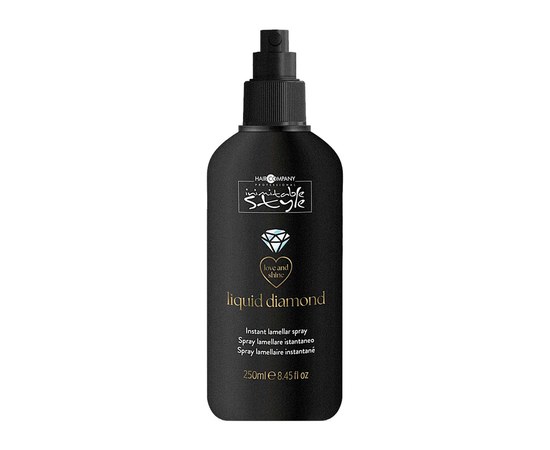 Изображение  Spray hair mask with lamination effect Hair Company Liquid Diamond Instant Lamellar Spray, 250 ml