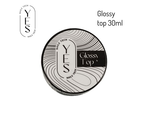 Изображение  Top for gel polish YES Clear Top Glossy, 30 ml, Volume (ml, g): 30