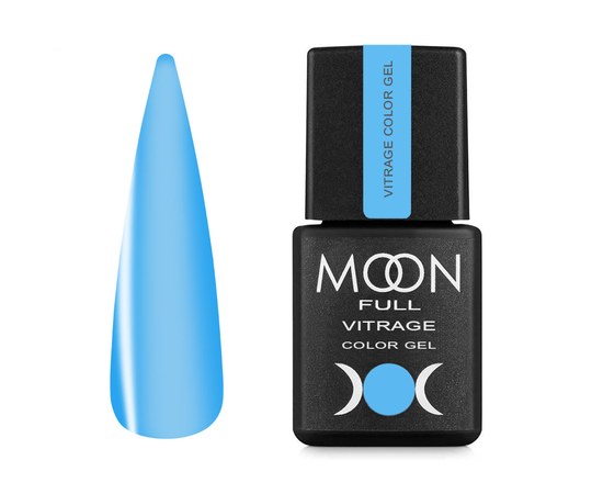 Изображение  Nail gel polish Moon Full Vitrage Color Gel No.06, 8 ml , Volume (ml, g): 8, Color No.: 6