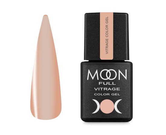 Изображение  Nail gel polish Moon Full Vitrage Color Gel No.09, 8 ml , Volume (ml, g): 8, Color No.: 9