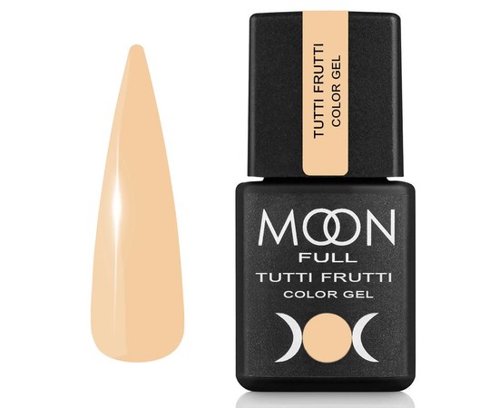 Изображение  Nail gel polish Moon Full Tutti Frutti Color Gel No.923, 8 ml , Volume (ml, g): 8, Color No.: 923