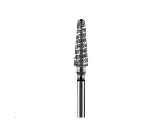 Изображение  Diamond cutter Diaswiss rounded cone turbo black 4.3 mm, working part 14 mm, HPSGT852/043