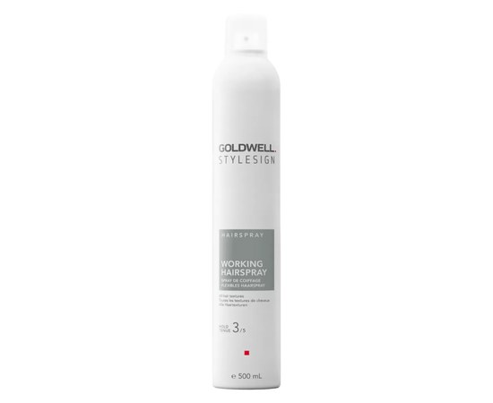 Изображение  Medium hold styling spray with shine Goldwell Stylesign Working Hairspray, 500 ml