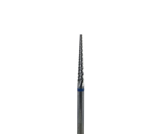 Зображення  Фреза твердосплавна Diaswiss конус усічений синя 2.3 мм, робоча частина 18 мм, CX257G/023