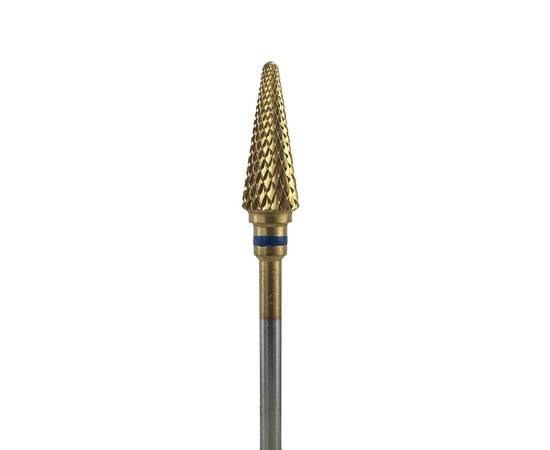 Изображение  Carbide cutter Diaswiss cone blue 6 mm, CX416G/060 TIN