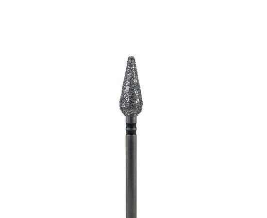 Зображення  Фреза алмазна Meisinger конус чорна 5 мм, робоча частина 12 мм, HP879S/050