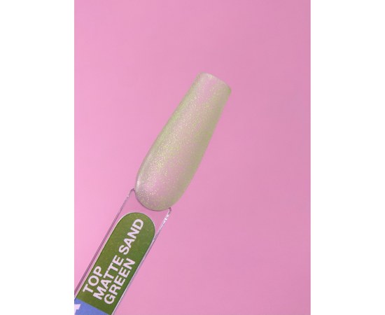 Изображение 2 Матовый топ без липкого слоя LUNAMoon Top Matte Sand Green, 13 мл, Объем (мл, г): 13, Вариант: Green
