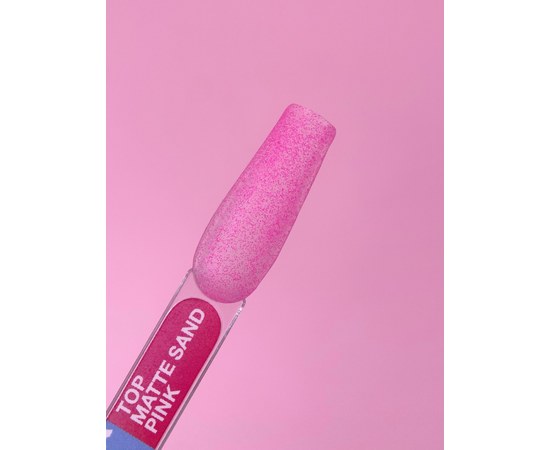 Изображение 2 Матовый топ без липкого слоя LUNAMoon Top Matte Sand Pink, 13 мл, Объем (мл, г): 13, Вариант: Pink
