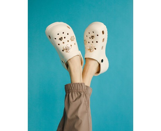 Изображение  Medical women's crocs Eva white s. 37, "WHITE COAT" 493-324-929, Size: 37, Color: white