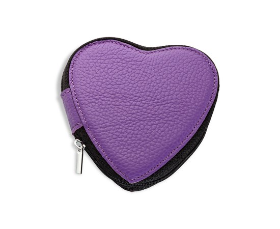 Изображение  Manicure set Heart "bite" purple, AMI 1016