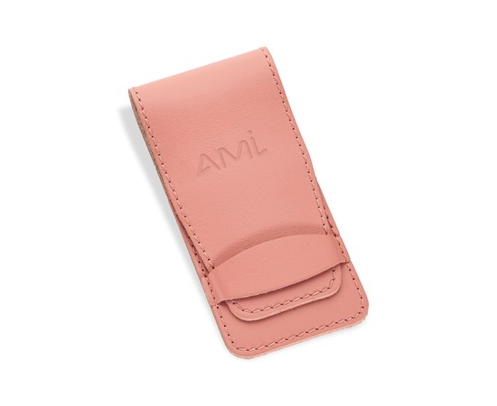 Изображение 3 Compact case-pocket Travel Set made of leather for 3 manicure tools, AMI 5640
