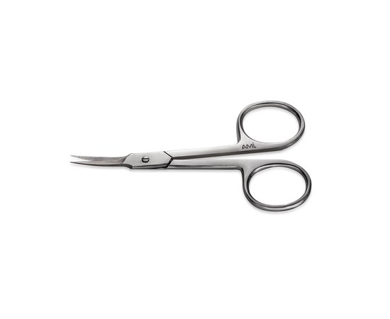 Изображение  Cuticle scissors glossy AMI Crow with curved thin blade, 0412