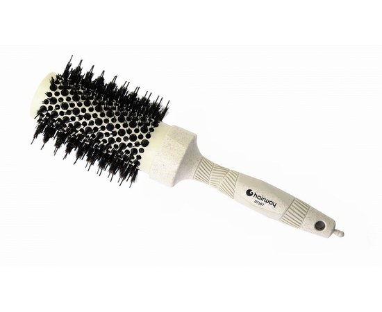 Изображение  Thermobrushing Hairway Organica 07167 beige with boar bristles - ECO - NEW, diameter 44/84 mm