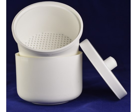 Изображение  Container with disinfection insert white G1, 150 ml