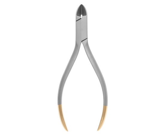 Изображение  Wire cutters, including titanium with carbide pads, curved at an angle of 15°, 130 mm, Medesy 3000/87 TC-15°