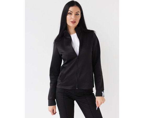 Изображение  Women's medical jacket Grace black s. 2XL, "WHITE COAT" 455-321-923, Size: 2XL, Color: black