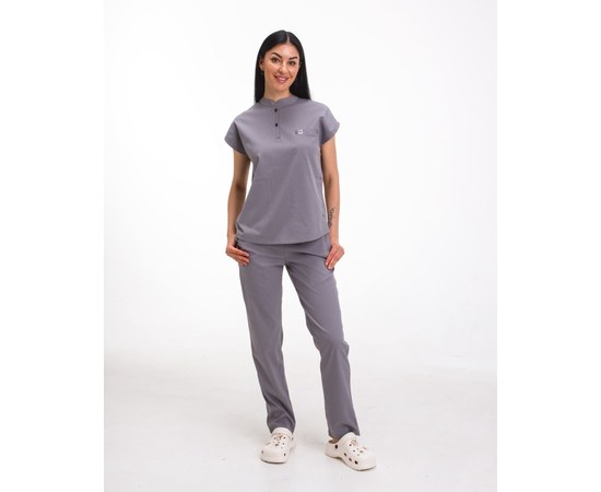 Изображение  Women's medical suit Sydney gray s. 40, "WHITE COAT" 497-328-677, Size: 40, Color: grey