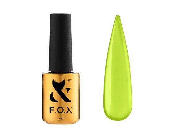 Изображение  Top for gel polish without sticky layer with stained glass effect F.O.X Rainbow Top #005, 7 ml, Volume (ml, g): 7, Color No.: 5