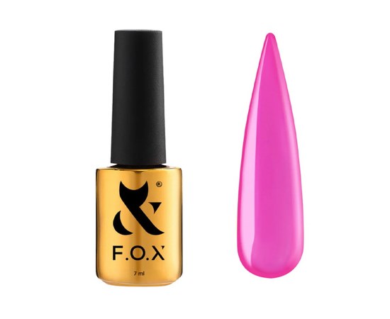 Изображение  Top for gel polish without sticky layer with stained glass effect F.O.X Rainbow Top #006, 7 ml, Volume (ml, g): 7, Color No.: 6