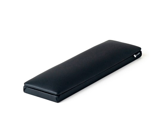 Изображение  Armrest straight Eco Stand PAD black, 220x20(H)x80 mm