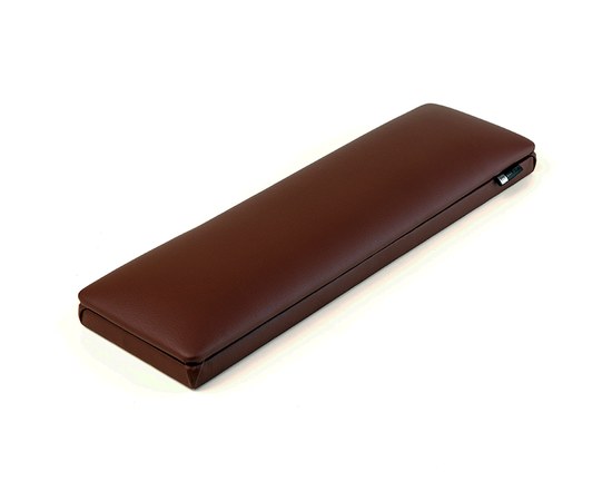 Изображение  Armrest straight Eco Stand PAD brown, 220x20(H)x80 mm