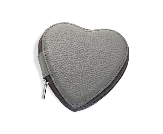 Изображение  Manicure set Heart "bite" gray, AMI 1016