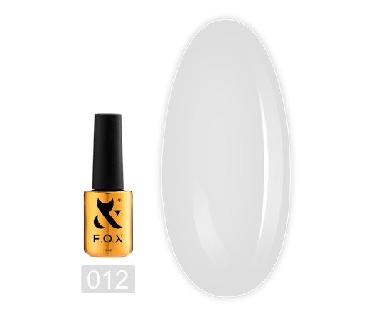 Изображение  Camouflage base for nails F.O.X Tonal Cover Base No. 012, 7 ml, Volume (ml, g): 7, Color No.: 12