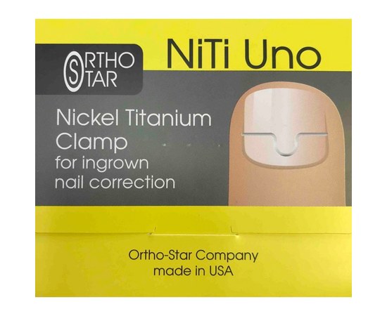 Изображение  Nickel-titanium bracket Ortho-Star Niti Uno 0.3 mm (0.012")