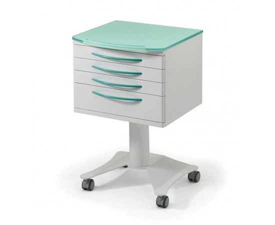 Изображение  Mobile nightstand with four drawers and tabletop RC4 Z