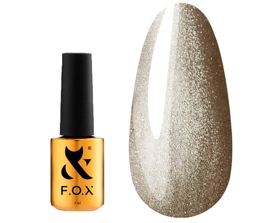 Изображение  Gel nail polish F.O.X Cat Eye Crystalline No. 003, 7 ml, Volume (ml, g): 7, Color: 3