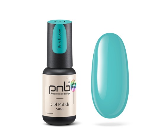 Изображение  Gel polish for nails PNB mini 371 Belle Epoque, menthol, 4 ml, Volume (ml, g): 4, Color No.: 371