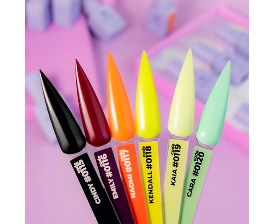 Изображение 2 Гель-лак для ногтей DNKa Color №0118 Kendall, 12 мл, Объем (мл, г): 12, Вариант: 0118