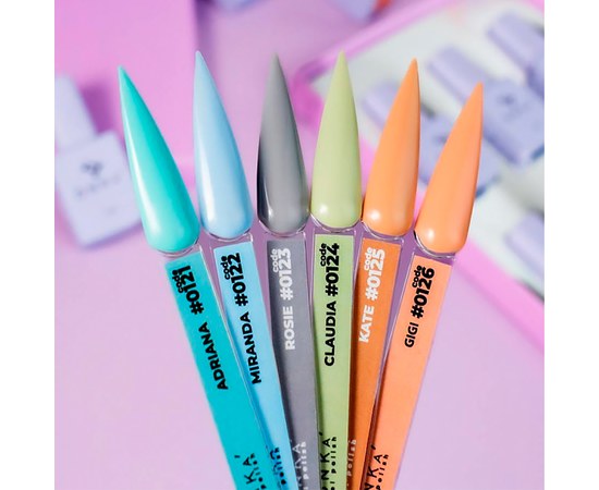 Изображение 2 Гель-лак для ногтей DNKa Color №0125 Kate, 12 мл, Объем (мл, г): 12, Вариант: 0125