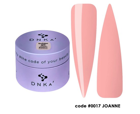 Изображение  DNKa Builder Gel #0017 Joanne, 30 ml, Volume (ml, g): 30, Color: 0017