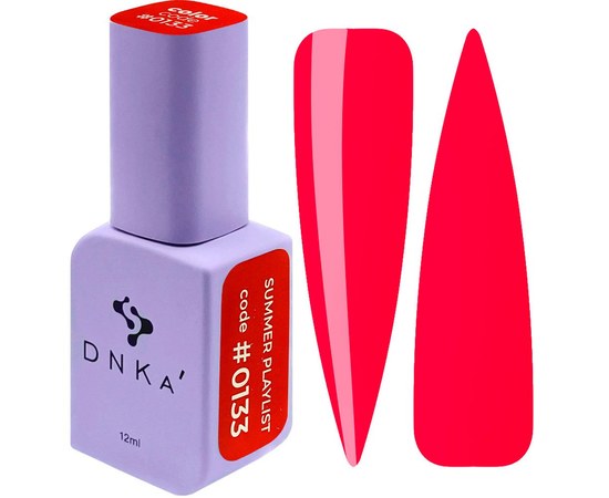 Изображение  DNKa Color Summer Playlist Gel Polish №0133, 12 ml, Volume (ml, g): 12, Color No.: 0133