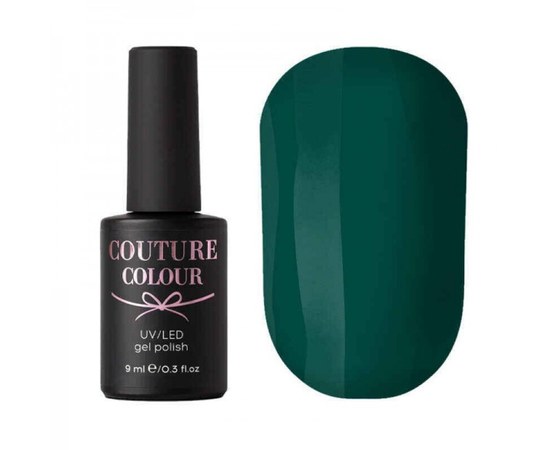 Изображение  Gel polish Couture Colour LE AW 43 emerald, 9 ml, Volume (ml, g): 9, Color No.: LE43