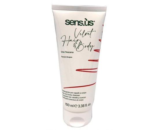 Изображение  Шампунь для тела и волос Sens.üs Velvet Hair & Body Cleanser Shampoor, 100 мл