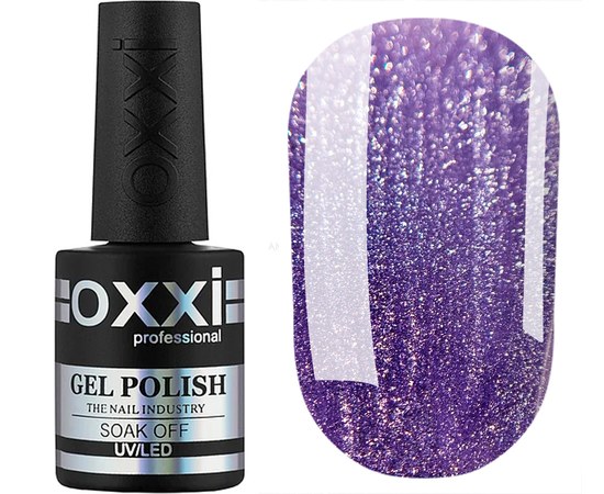 Изображение  Gel polish for nails Oxxi Professional Crystal Cat №06, 10 ml, Volume (ml, g): 10, Color No.: 6