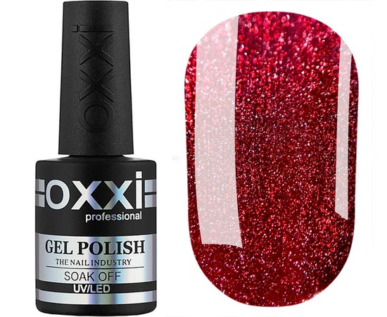 Изображение  Gel polish for nails Oxxi Professional Crystal Cat №08, 10 ml, Volume (ml, g): 10, Color No.: 8