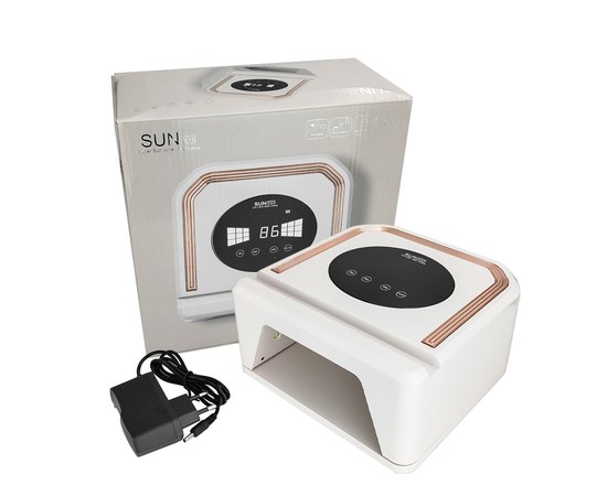 Изображение 5 Лампа для маникюра LED/UV SUN Y-31 248W на аккумуляторе 248 Вт, белая