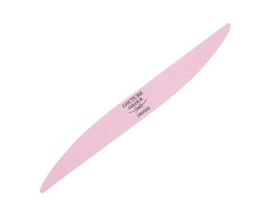 Изображение  Double knife nail file double Couture Colour 180/220 grit white/pink